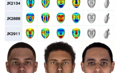 [PHYS ORG] DNA 기술과 열 메쉬를 사용하여 재현한 3개의 고대 이집트 미라 얼굴