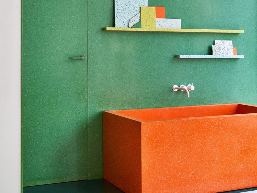[DEZEEN] 헬싱키의 Durat 쇼룸을 구성하는 특이한 색상 조합
