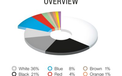 가장 선호하는 자동차 색(BASF 보고서_프랑스)