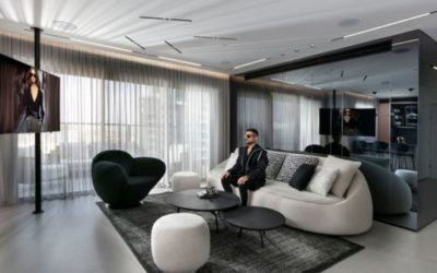 검정, 두려움의 색에서 공간의 지성을 말하는 색으로