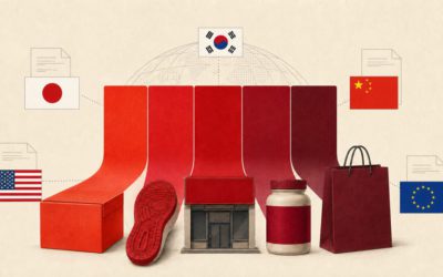 같은 빨간색도 나라마다 다르다: 색채상표와 브랜드의 권리